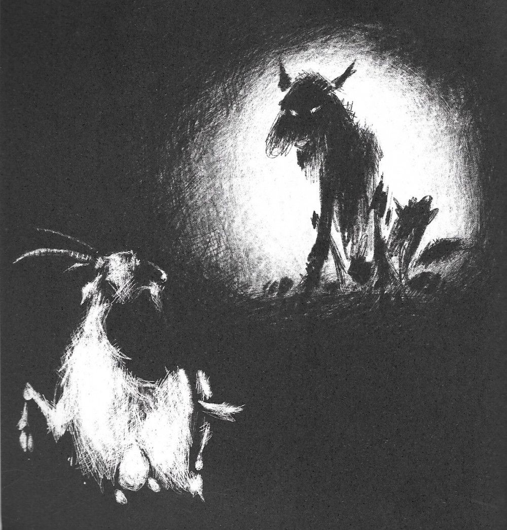 La chèvre et le piquet de l'instant (Nietzsche, Kant et Daudet)