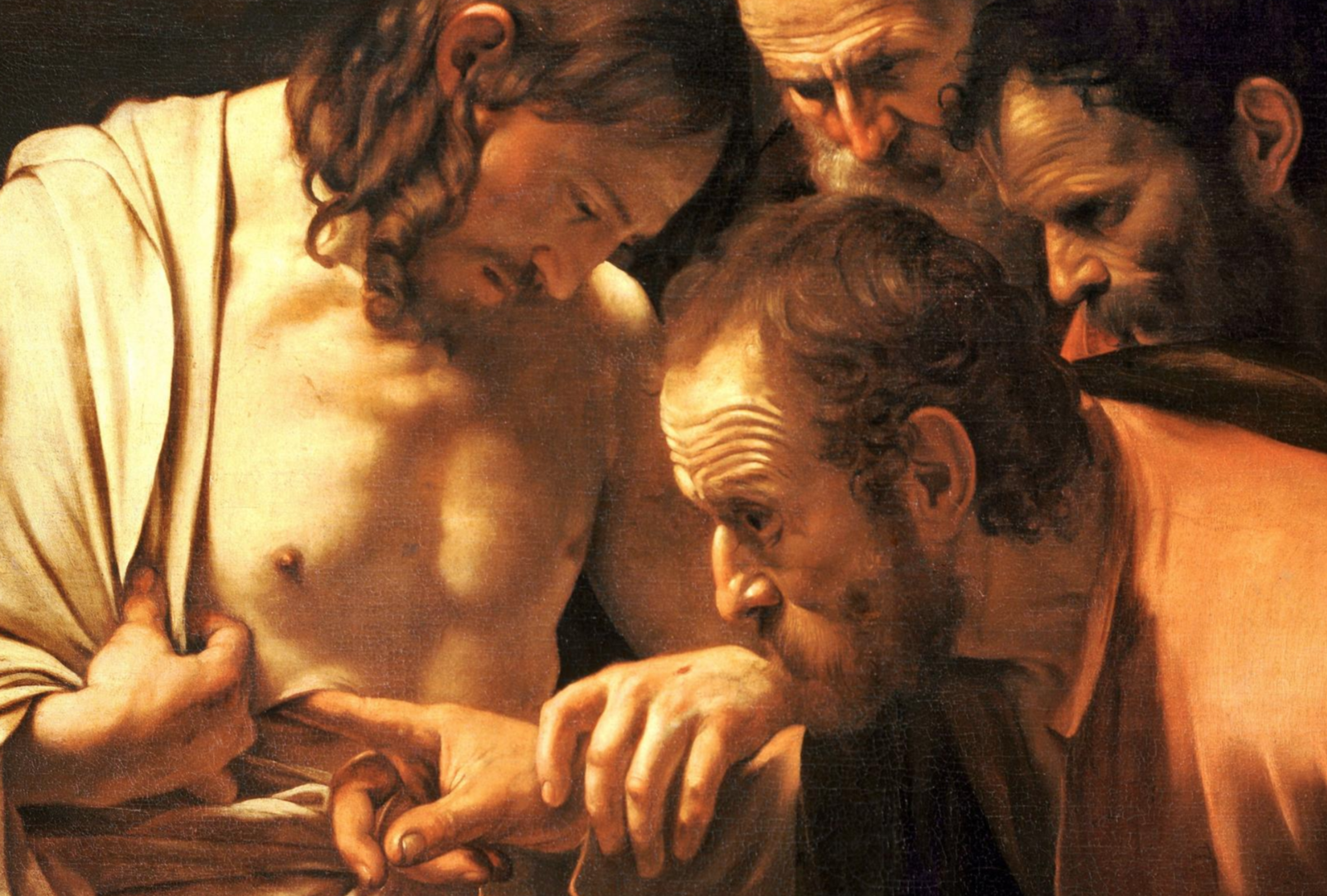 Caravage : L’incrédulité De Saint Thomas (1603) - le toucher et la subjectivité