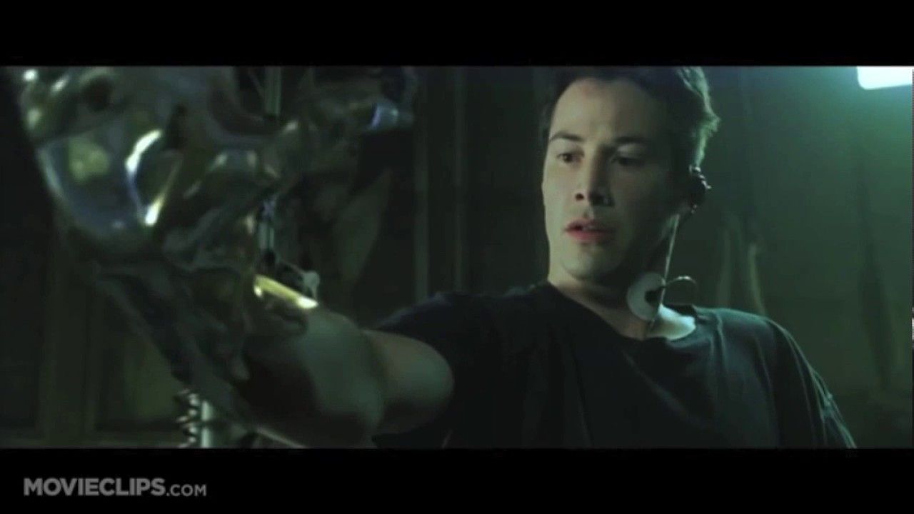 "Matrix", Neo et le miroir