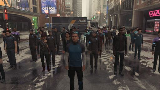 "Déterminisme et libre arbitre dans "DETROIT: BECOME HUMAN"" (jeu vidéo)