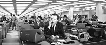 Le travail dans "La Garçonnière" de B. Wilder (1960)