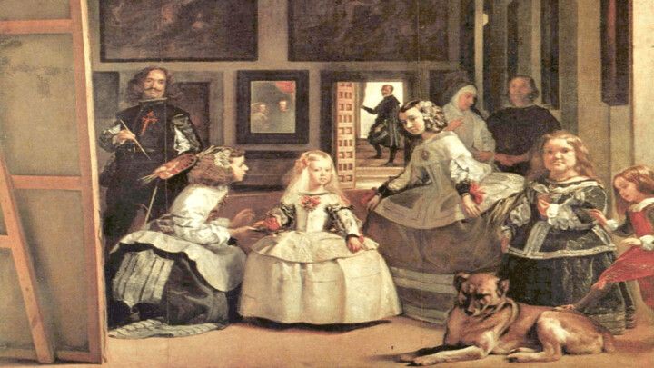 Analyse du tableau de D. Velasquez, "Les Ménines" (1656) par M. Foucault ("Les Mots et les Choses", 1966).