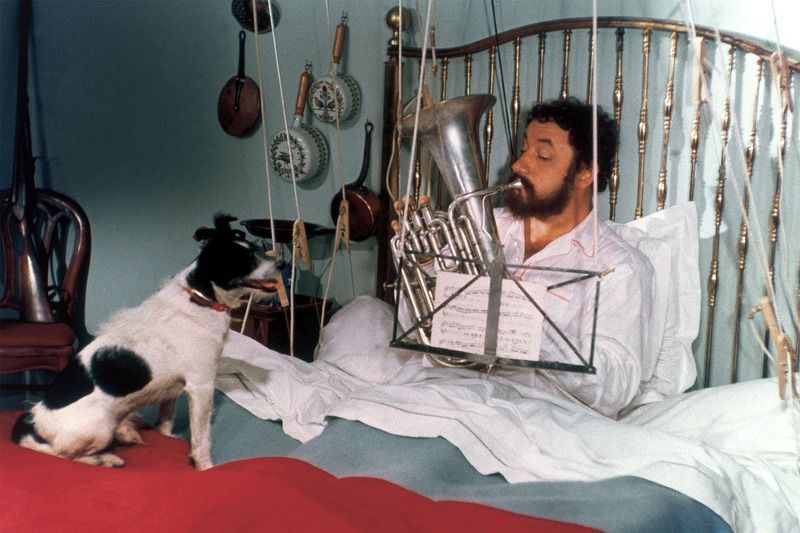 "Alexandre le bienheureux" (Y. Robert, 1967), scène de la chambre à coucher