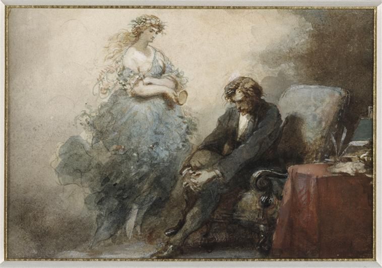Victor Hugo, "Les Contemplations", livre IV, poème IV : "Oh ! je fus comme fou dans le premier moment…"